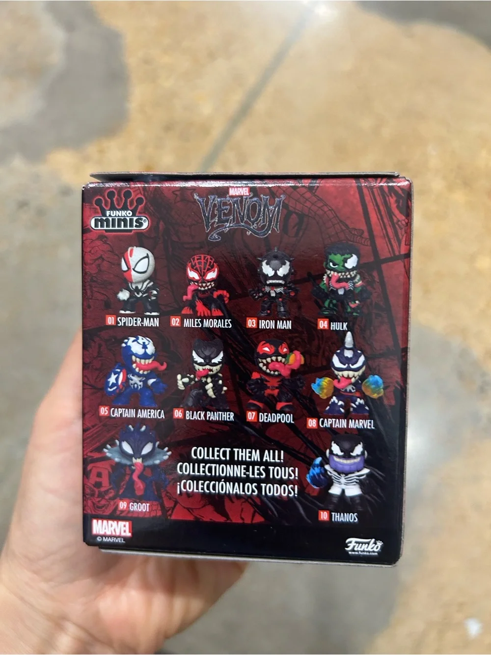 Marvel Venom Iron man vinyl figure